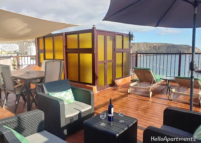 公寓 Sun Terrace Cristianos By Helloapartments *